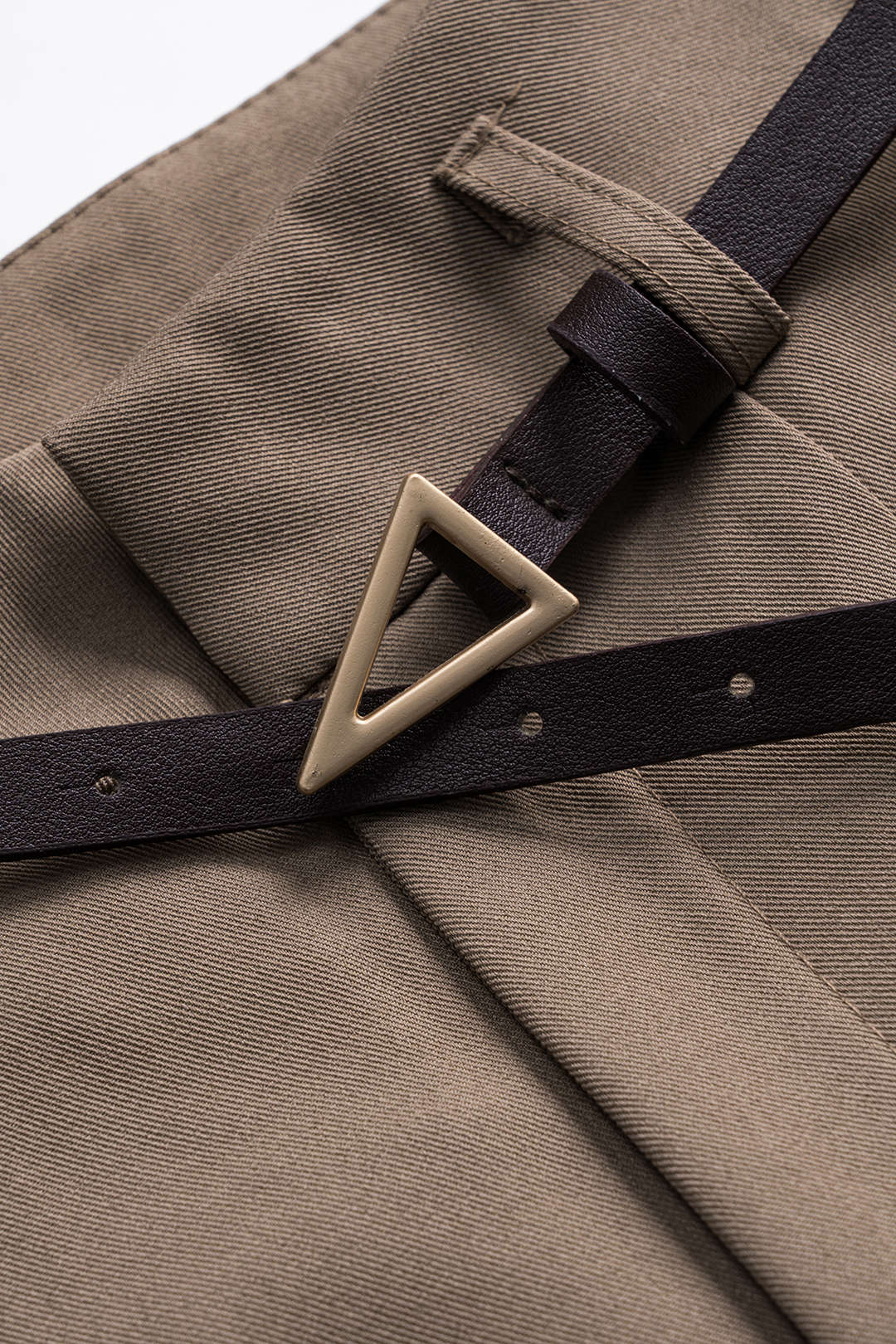 Shorts Con Cinturón Y Bolsillos Para Uso Diario Elegantes