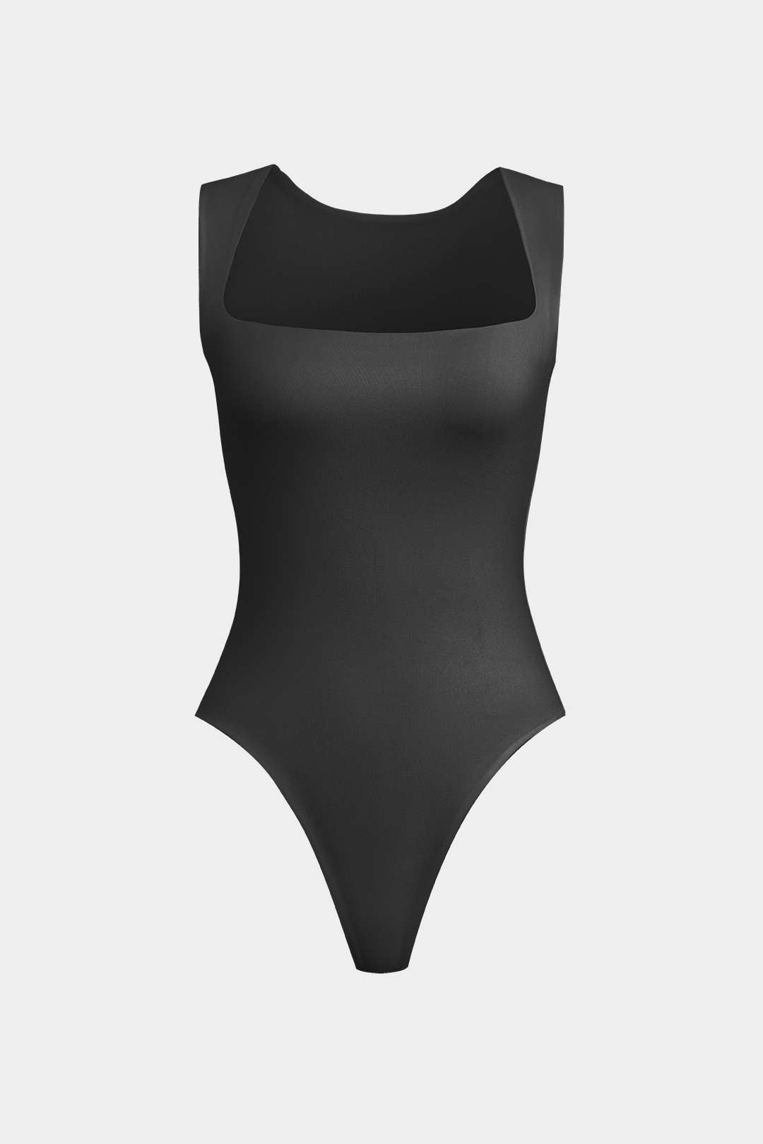 Bodysuit Minimalista Cuello Cuadrado Diario Para Mujer