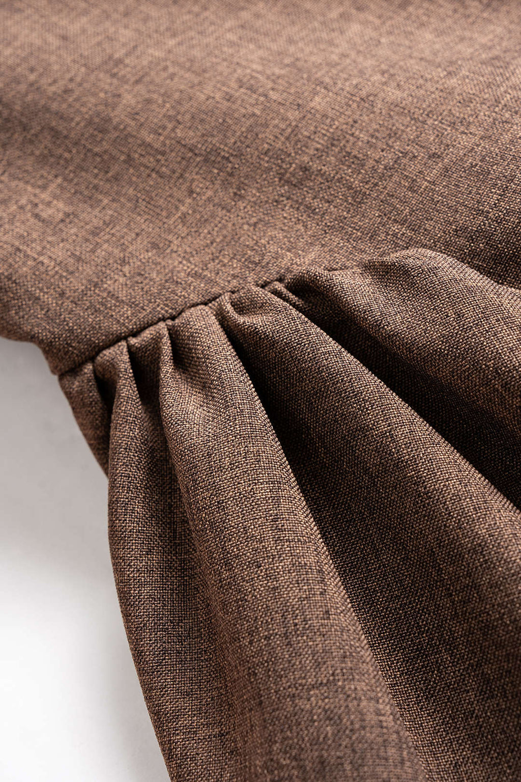 Zipper Cut Out Ruched Long Sleeve Maxi Dress