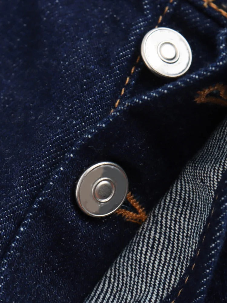 Falda Mini Índigo Moderna de Denim Silueta Suave Textura