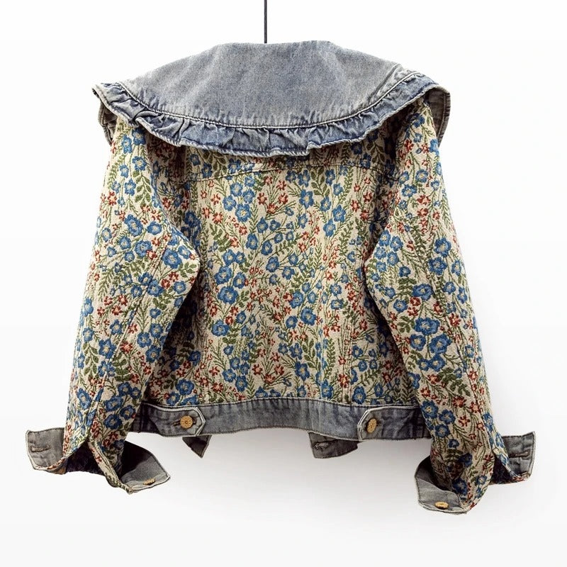Chaqueta Vaquera Soldan Con Tonos Oscuros Y Silueta Moderna