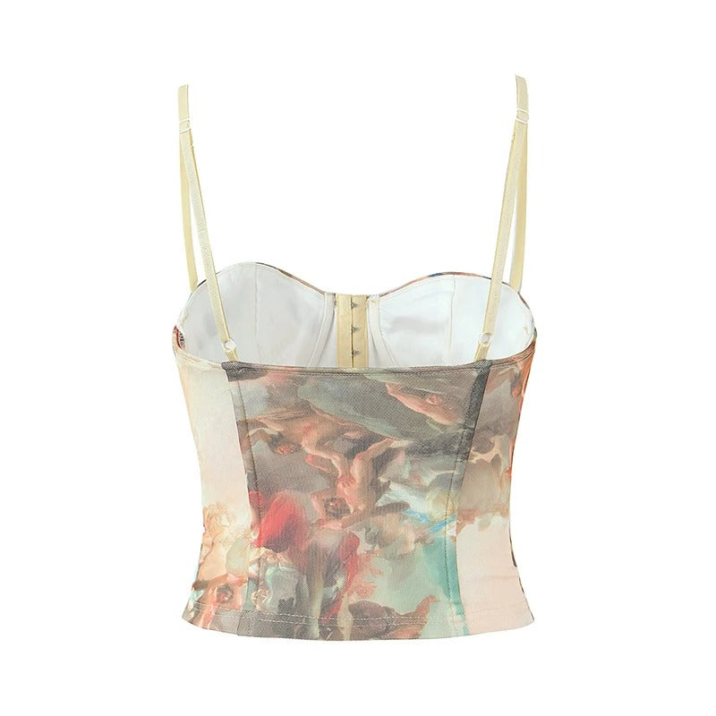Crop Top Etéreo con Líneas Suaves y Tacto Sedoso Premium