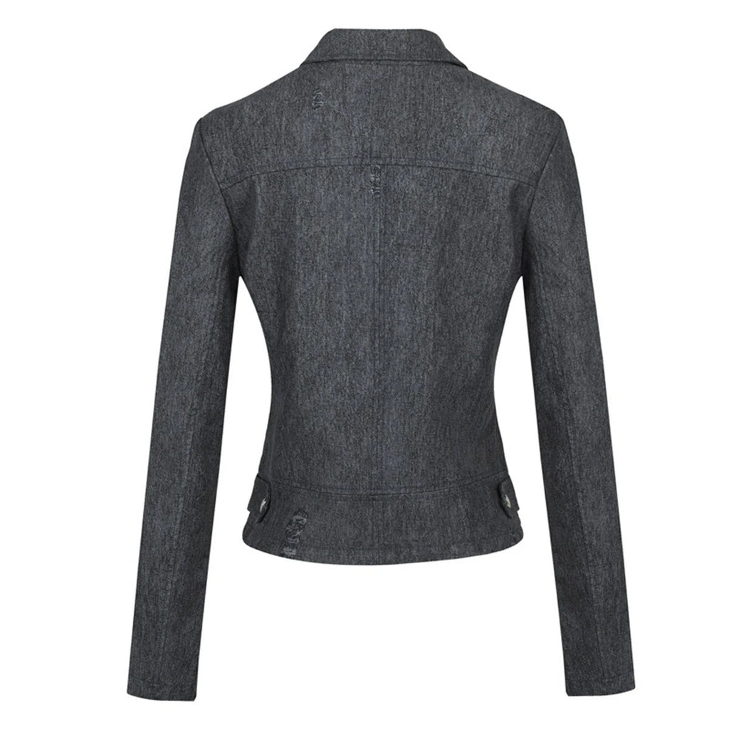 Chaqueta Radiasan Mujer Elegante Silueta Moderna Día Noche