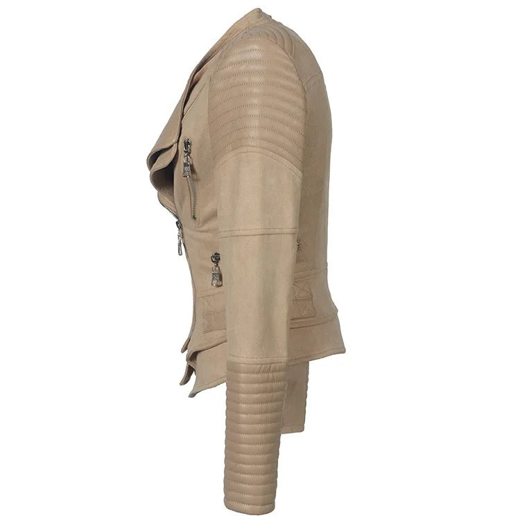 Chaqueta De Cuero Winstap Clásica Invierno Exterior Elegante