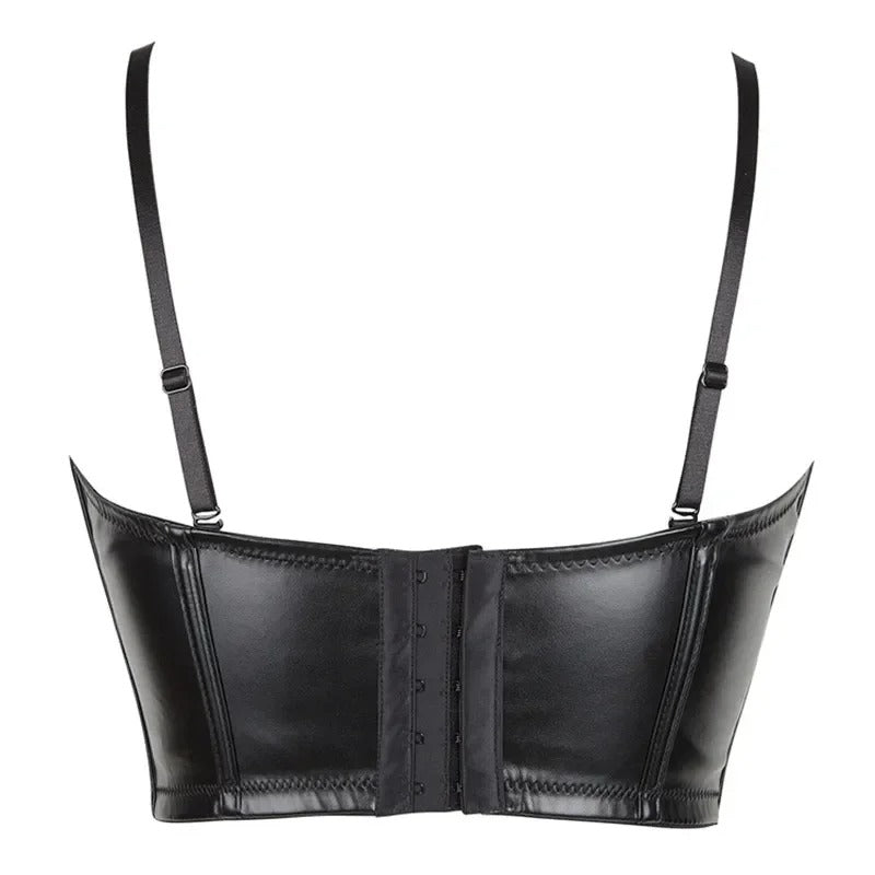 Crop Top Estelar Con Tejido Sedoso Para Noche Con Brillo