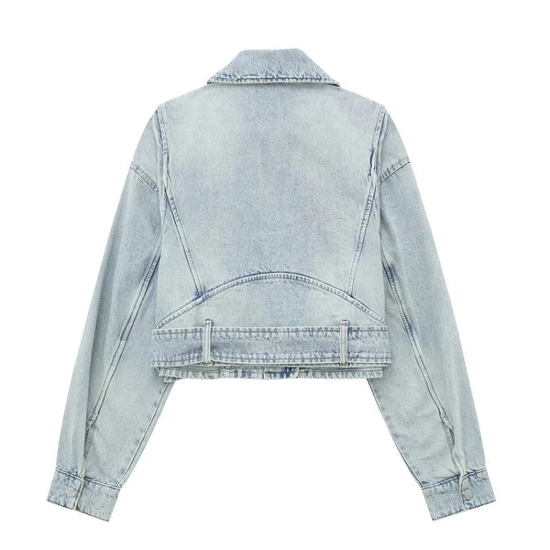 Chaqueta Denim Wilrons Detalles Modernos Para Todo Clima