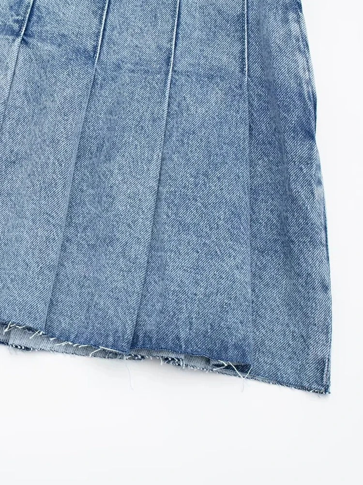 Falda City Mini Con Silueta Moderna Y Ajuste Suave Elegante