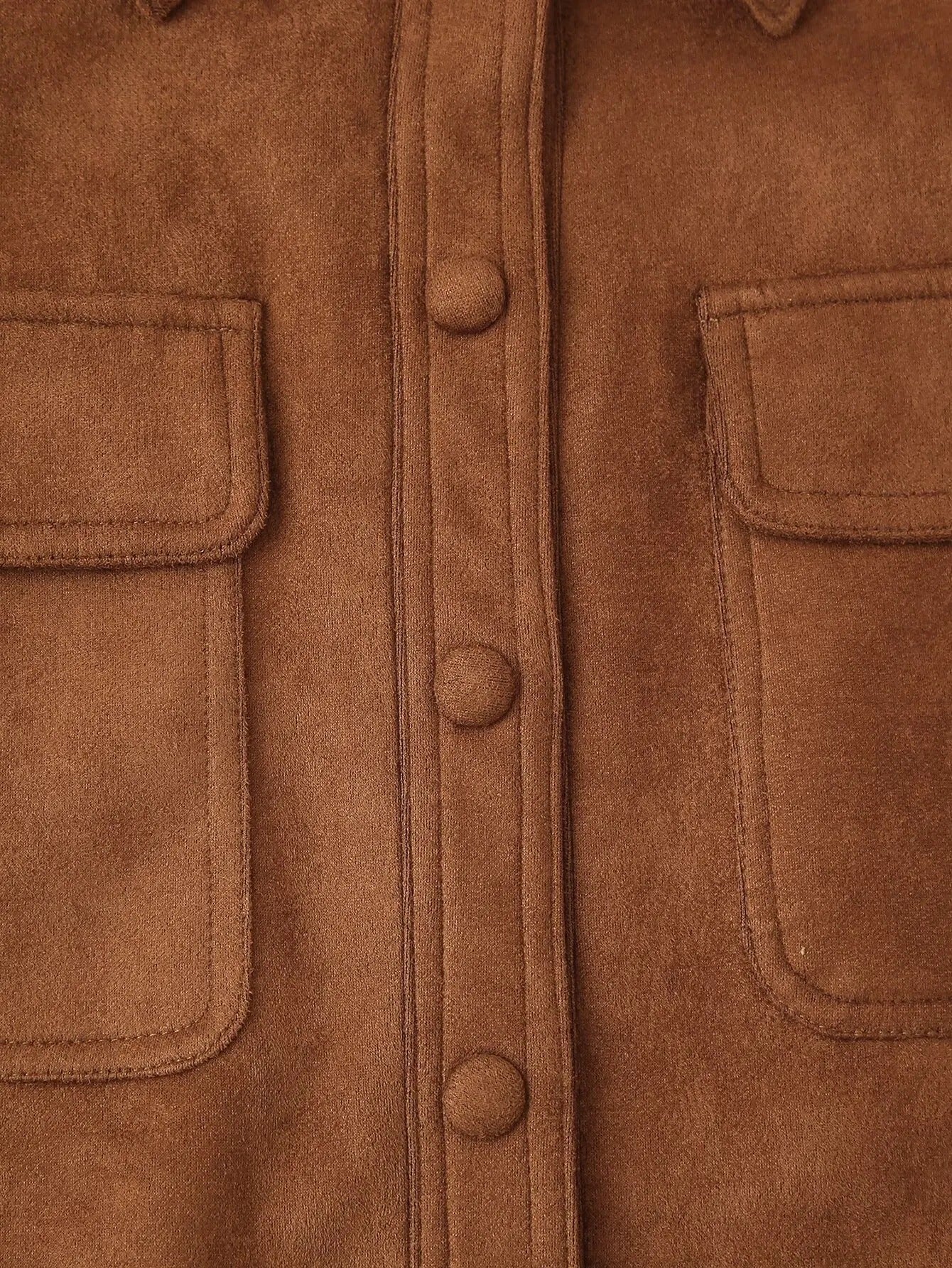 Chaqueta Elsant Con Textura Suave Y Bolsillos Frontales