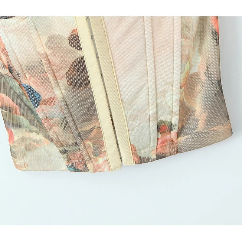 Crop Top Etéreo con Líneas Suaves y Tacto Sedoso Premium