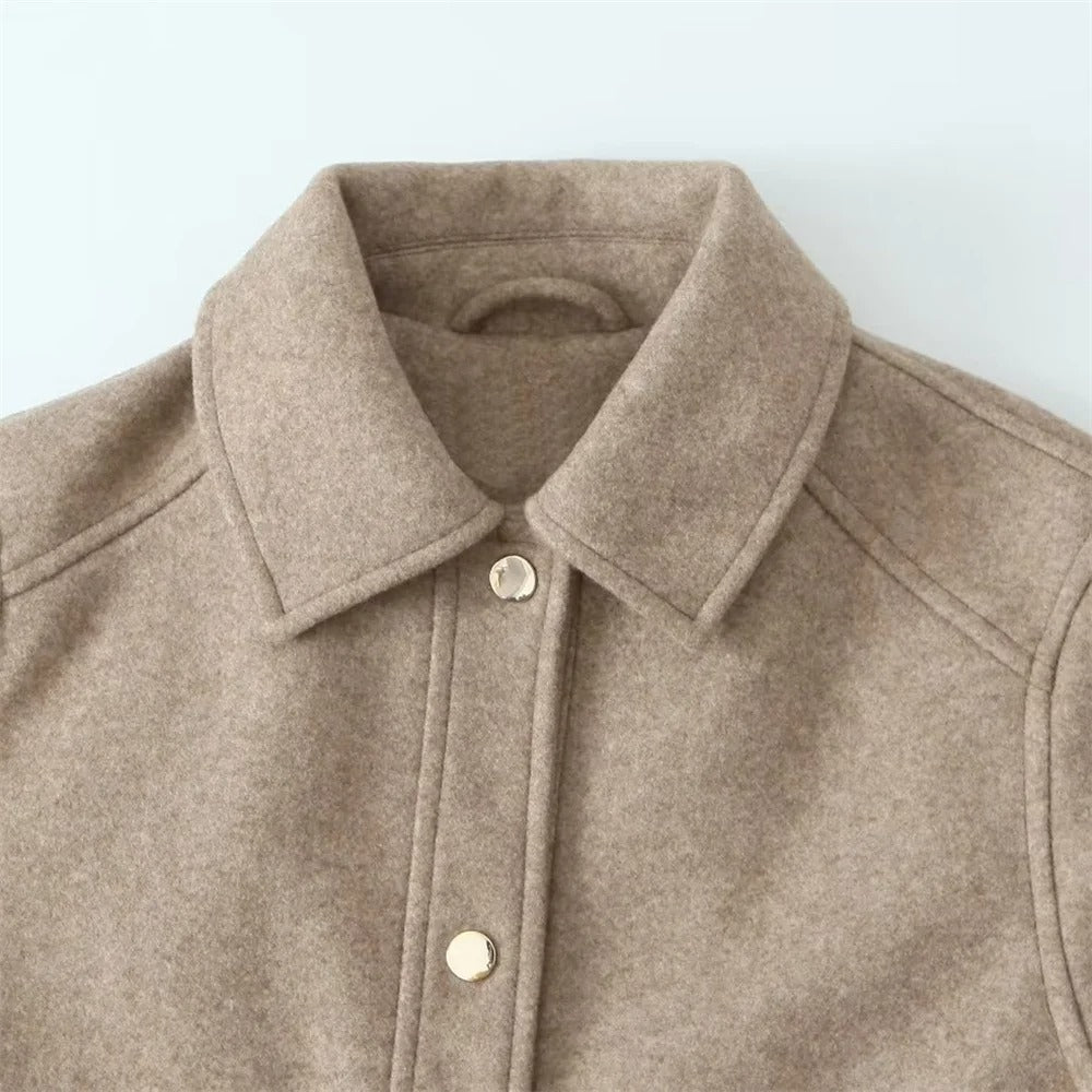 Chaqueta Moontan Elegante Para Uso Diario Con Silueta