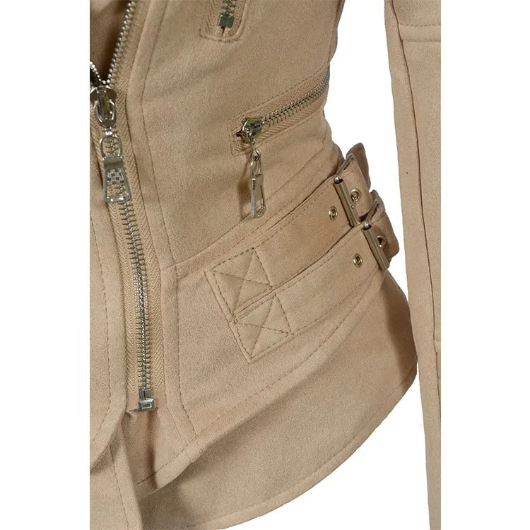 Chaqueta De Cuero Winstap Clásica Invierno Exterior Elegante