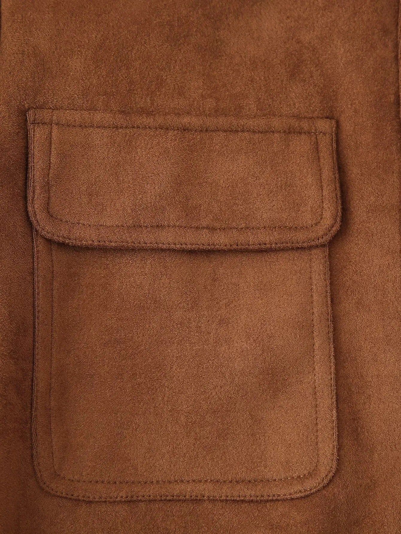 Chaqueta Elsant Con Textura Suave Y Bolsillos Frontales