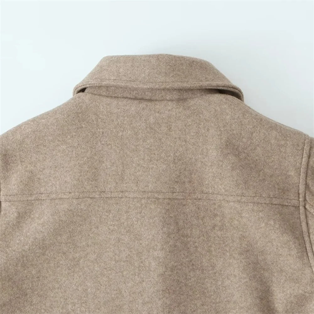 Chaqueta Moontan Elegante Para Uso Diario Con Silueta