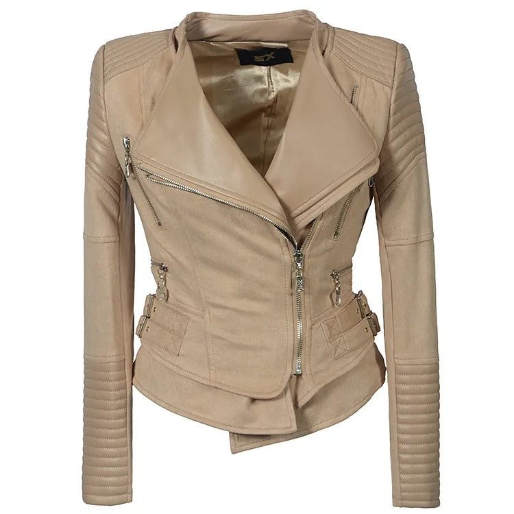 Chaqueta De Cuero Winstap Clásica Invierno Exterior Elegante