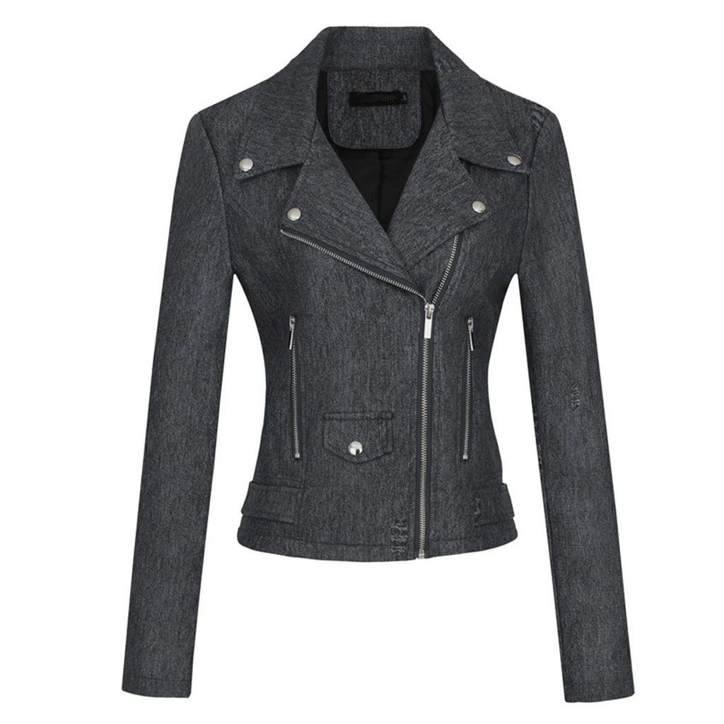 Chaqueta Radiasan Mujer Elegante Silueta Moderna Día Noche