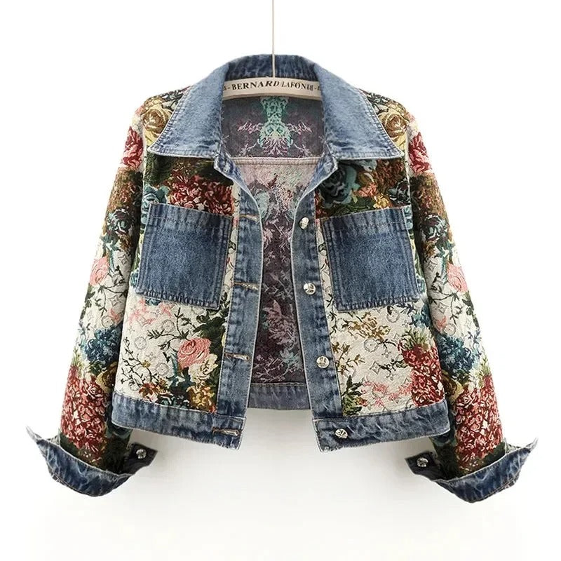 Chaqueta Ola Medianoche Silueta Sofisticada Minimalista