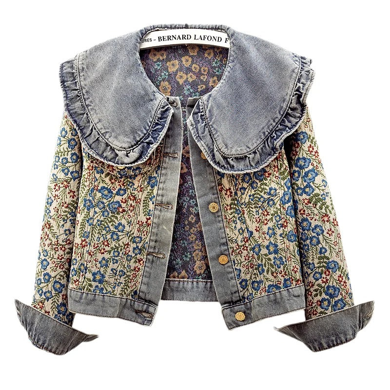 Chaqueta Vaquera Soldan Con Tonos Oscuros Y Silueta Moderna