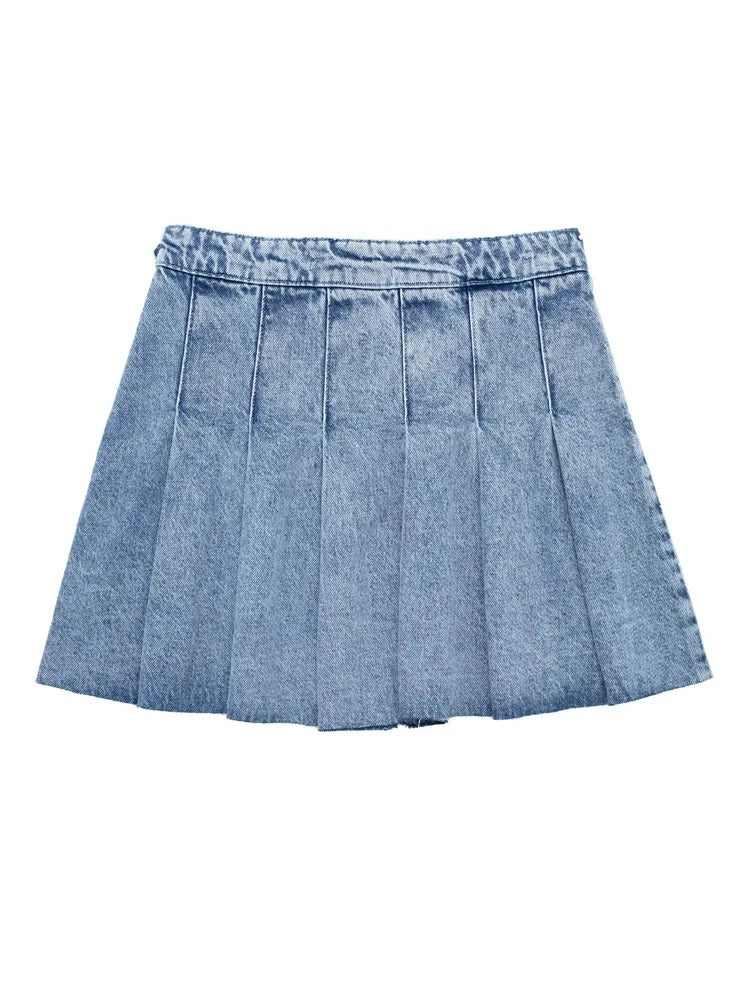 Falda City Mini Con Silueta Moderna Y Ajuste Suave Elegante