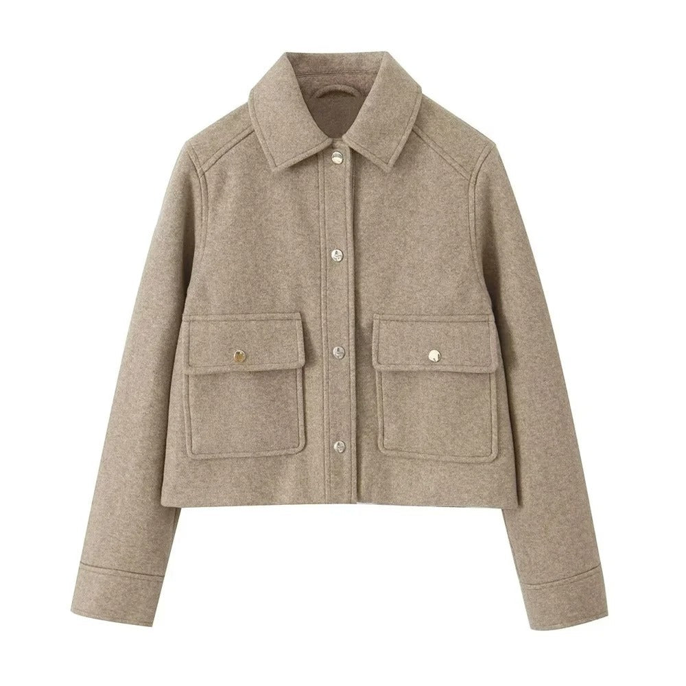 Chaqueta Moontan Elegante Para Uso Diario Con Silueta